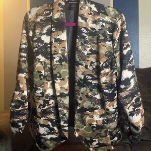 Camouflage Blazer Jacket